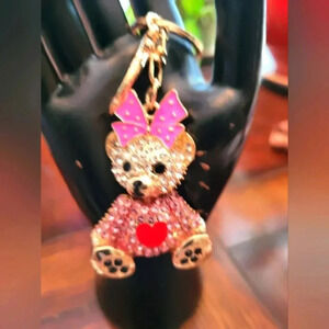 Bag Charm little girl bear